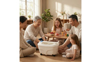 Wheeled Electric Foot Bath Basin Heated Foot Bath with Wheels Portable for Home, Salon