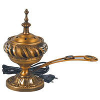 Electric Metal Incense Burner for Tea Ceremony, UK Standard