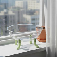 Acrylic Space Capsule Feline Lounger Cool and Refreshing Pet Furniture