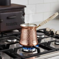 Turkish Coffee Pot Vintage Design Hammered Copper Coffee Pot Easy Pour Spout