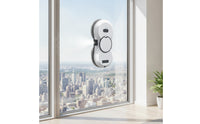 Intelligent Robot Window Cleaner with Spray Streakclear Window Cleaning Robot Compact Appliance Electric for High Glass Surfaces, Home