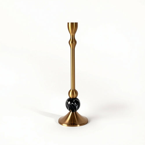 Candlestick Holder Vintage-Styled Tabletop Candle Holder Decorative for Wedding