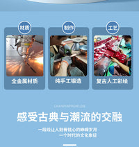 铁艺复古老爷车桌面摆件创意汽车道具模型怀旧手工艺品纪念收藏品