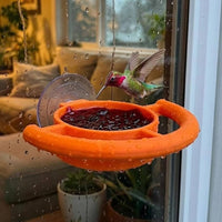 Window Suction Cup Bird Feeder Easy Observation Suction Cup Hummingbird Feeder