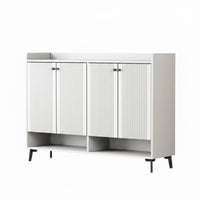 Tilting Drawer Shoe Cabinet Modern design Home Furniture Space-Saving Hidden Storage for Families, Homeowners
