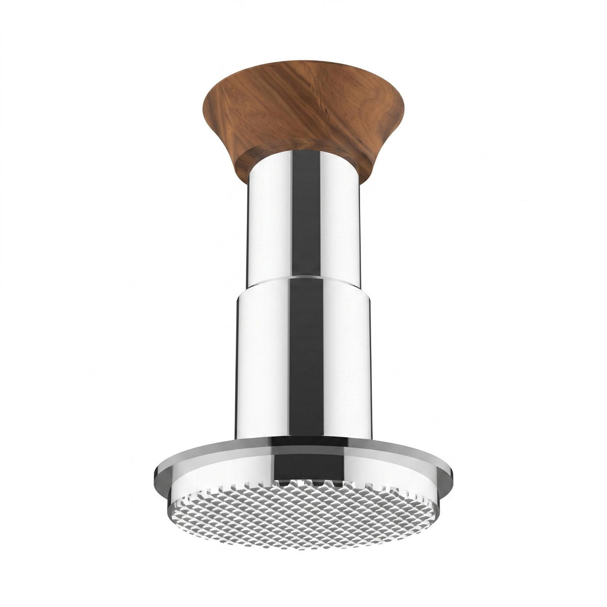 Coffee Tamper Flat Base Espresso Tamper Polished Metal