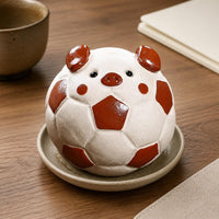 Football Animal Ornament Traditional Chinese Home Decor Good Luck