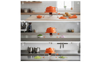 Vegetable Dicing Machine Cordless Manual Device with Hand Crank Manual Vegetable Dicing Device for Chefs
