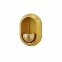 Clear and Healing Sound Japanese Aesthetic Wind Bell Minimalist Design Brass Entry Chime Professionally Tuned for Entryway, Shop, Office