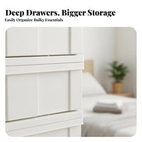 Gap Storage Cabinet Space-Saving Drawer Unit Slim design With casters for Apartment Dwellers, Students, Bedroom