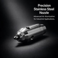 Stainless Steel Spray Tip, Industrial Mist Spray Head, Pneumatic Nozzle for Humidification Cooling,  - Image 2