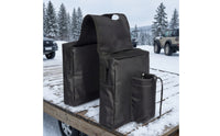 ATVs Saddle Bag Zippered Mudguard Bag Drawstring for off-Roaders