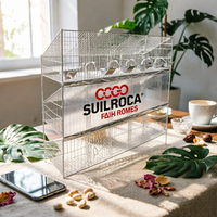 Multi-Level Rabbit Cage with Waste Tray Easy-Clean 18-Compartment Rabbit Cage Space-Saving for Breeders, Farms, Backyards