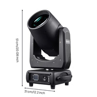 Moving Head Beam Light Portable Lighting Lightweight for Lounges, Weddings, DJs