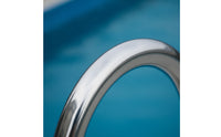 Swimming Pool Handrail Rust Proof Pool Handrail Heavy-Duty Safety Polished for Homeowners