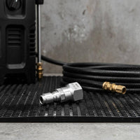 Self-Locking Pressure Washer Hose Swivel Joint Leak Leakproof Pressure Washer Swivel Fitting Heavy Duty Anti-Tangle Hose Joint for Car Washing