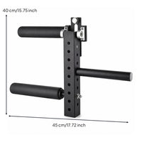 Padded Leg Curl and Extension Attachment Adjustable Power Rack Leg Attachment Compact Heavy-Duty for Home Gym Owners, Athletes
