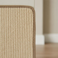 Low-Shedding Wall Mounted Cat Scratcher Wear-Resistant Wall Mount Cat Scratch Pad Backing Sisal Furniture Protector Long-Lasting