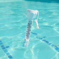 Buoy Thermometer Two-scaleScale Pool Thermometer with Tether String Compact