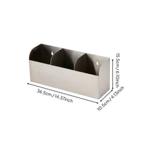 Bubbles Tea Shop Counter Organizer Large Capacity Multi-Compartment Cup Holder Rack Rust-Resistant Countertop Storage for Restaurants
