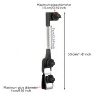 Rotatable Adjustable Umbrella Clamp Coil-Loaded-Loaded Patio Umbrella Clamp