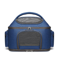 Pet Carrier with Shoulder Strap Portable Soft-Sided Pet Carrier Secure for Cats
