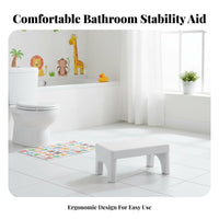 Foldable Potty Stool Ergonomic Collapsible Potty Stool Sturdy Construction