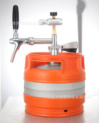 5L塑料桶304不锈钢啤酒桶夜宵摊大排档扎啤桶井式板式KEG