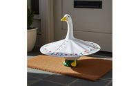 Back to School Goose Costume Creative Design Goose Statue Ruler Cape for Garden
