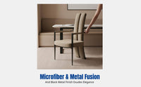 Dining Chair, Modern Italian Design, Luxury Backrest, Brushed Stainless Steel, Leather, Restaurant, Adult