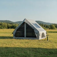 Inflatable Tent Weather-Resistant Blackout Tent Private Shelter for Campers, Families