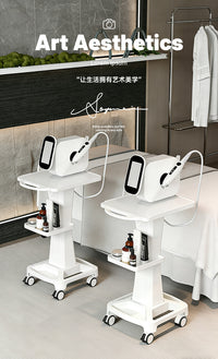 Mobile Cart with Wheels for Beauty Instruments