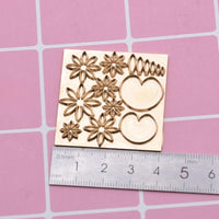 Miniature Ultra-Light Resin Clay Precision Copper Cutting Die for DIY Simulated Water Lily