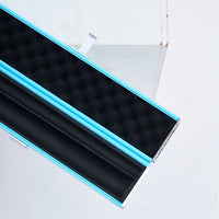 180-Degree Double-Slot Flat-Open Billiard Cue Case, Aluminum Alloy, for American Pool, Cross-Border