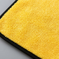 Low Shed Micro Fibre Cloths for Cars and Car Drying Towel, Super-Fine High-Low Pile Soft Cleaning Cloths, 40x40cm Cleaning Cloths for Detailing