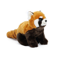 Red Panda Plushie Toy Cute Red Panda Plushie Stuffed Animal Plushie with Striped Tail Soft Plushie Toy with Soft Tail