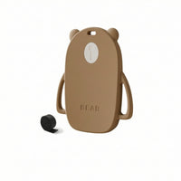 Six-Wheel Bear-Shaped Scooter Board Silent Scooter Board with Tow Rope Molded Toy Active for Playroom