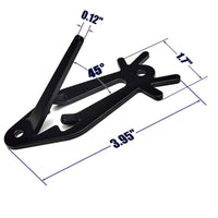 Deer Skull Hanger Secure Deer Skull Mounting Bracket Display Mount for Hunters, Display Room, Workshop