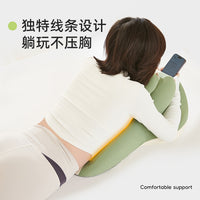 Memory Foam Prone Position Pillow for Dorm Use