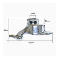 Polished Mount Demount Bird Head Smooth Tire Changer Head Metal Duckhead Heavy Duty for Mechanics