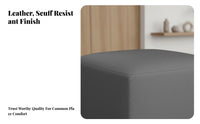 Rectangular Entryway Stool Soft paddinging Upholstered Bench for Bedroom, Guests