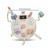 Plug Toy Developmental Matching Toy Fine Motor Busy Board for Classroom