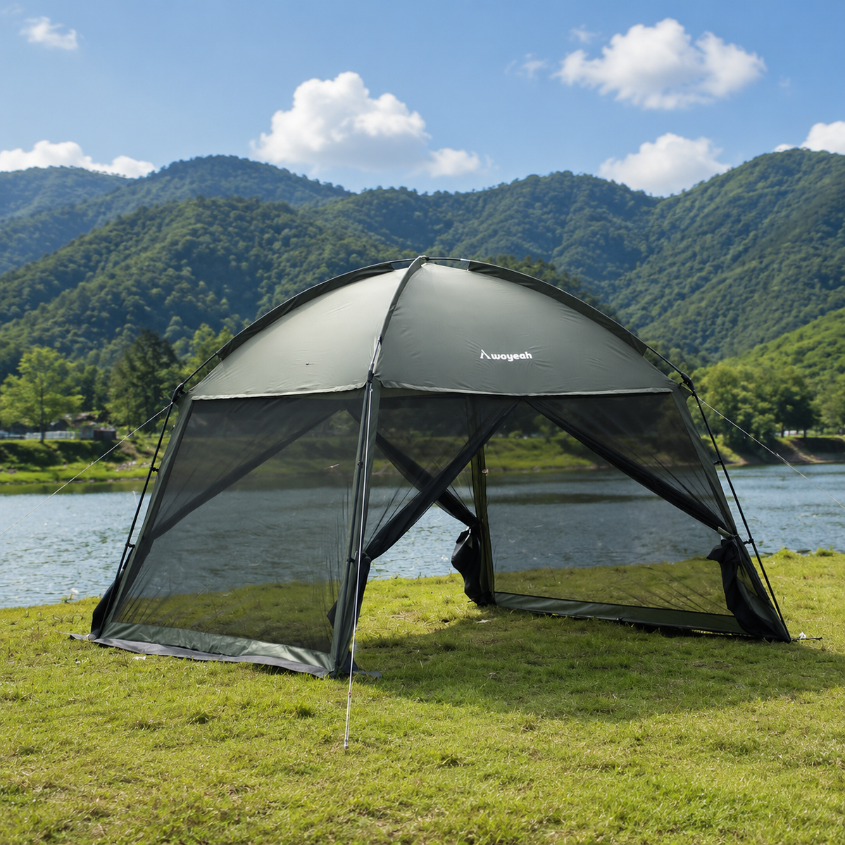 Mosquito Net Tent Pop-Up 3.3m Oxford Fabric Lightweight For Camping & Hiking