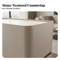 Narrow Opening Cabinet Slim Design Side Table Space Saving Accessible Shelf for Homeowners, Adults, Living Room, Small Areas