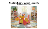 CreatureShaped Floor Sofa Soft and Comfortable children's Furniture for Toddlers