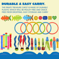 2024 Amazon Diving Toy Set for Swimming Pool Play