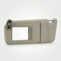 Beige Sun Visor with Mirror OEM-Style Automotive Sun Visor Replacement Padded for Car Owners, DIY Mechanics