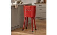 Narrow Space Trash Can Large Capacity Tall Trash Bin Easy to Use for Corner