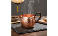 Copper Fairness Cup Easy to Clean Gongfu Tea Pitcher Traditional Design