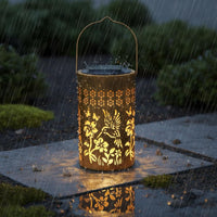 Solar Hummingbird Lantern IP65 Hummingbird Shadow Light Decorative Pattern